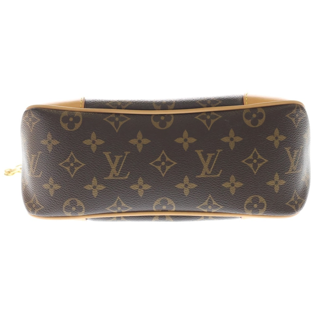 LOUIS VUITTON(ルイヴィトン) モノグラム ブローニュNM PVC レザー 2WAY ハンドバッグ ショルダーバッグ ICタイプ ブラウン M45832 レディース