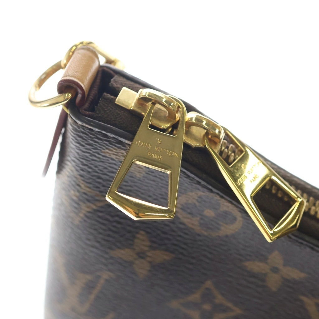 LOUIS VUITTON(ルイヴィトン) モノグラム ブローニュNM PVC レザー 2WAY ハンドバッグ ショルダーバッグ ICタイプ ブラウン M45832 レディース