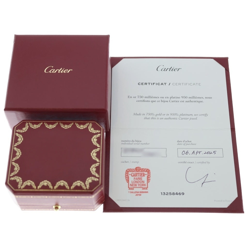 Cartier(カルティエ) トリニティ クラシック ピアス イエローゴールド×ホワイトゴールド×ピンクゴールド Au750WG/PG/YG レディース