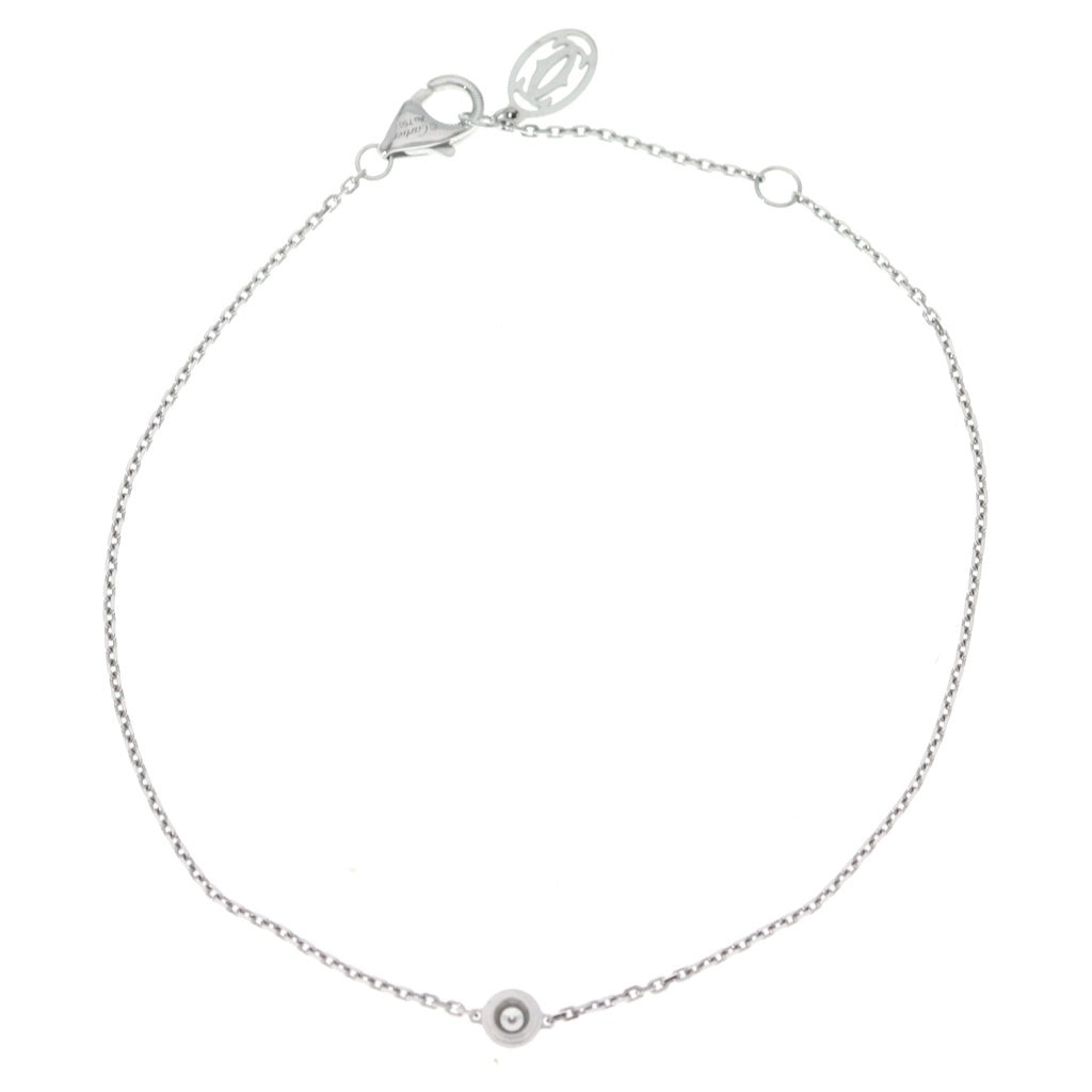 Cartier(カルティエ) ダムール XS 1PD ブレスレット ホワイトゴールド Au750WG レディース