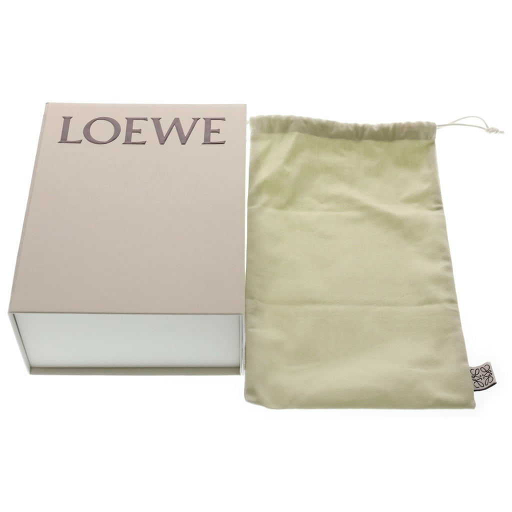 LOEWE(ロエベ) アナグラム ダイスポケット カーフレザー ショルダーバッグ ポーチ ポシェット フォンポーチ ブラック レディース