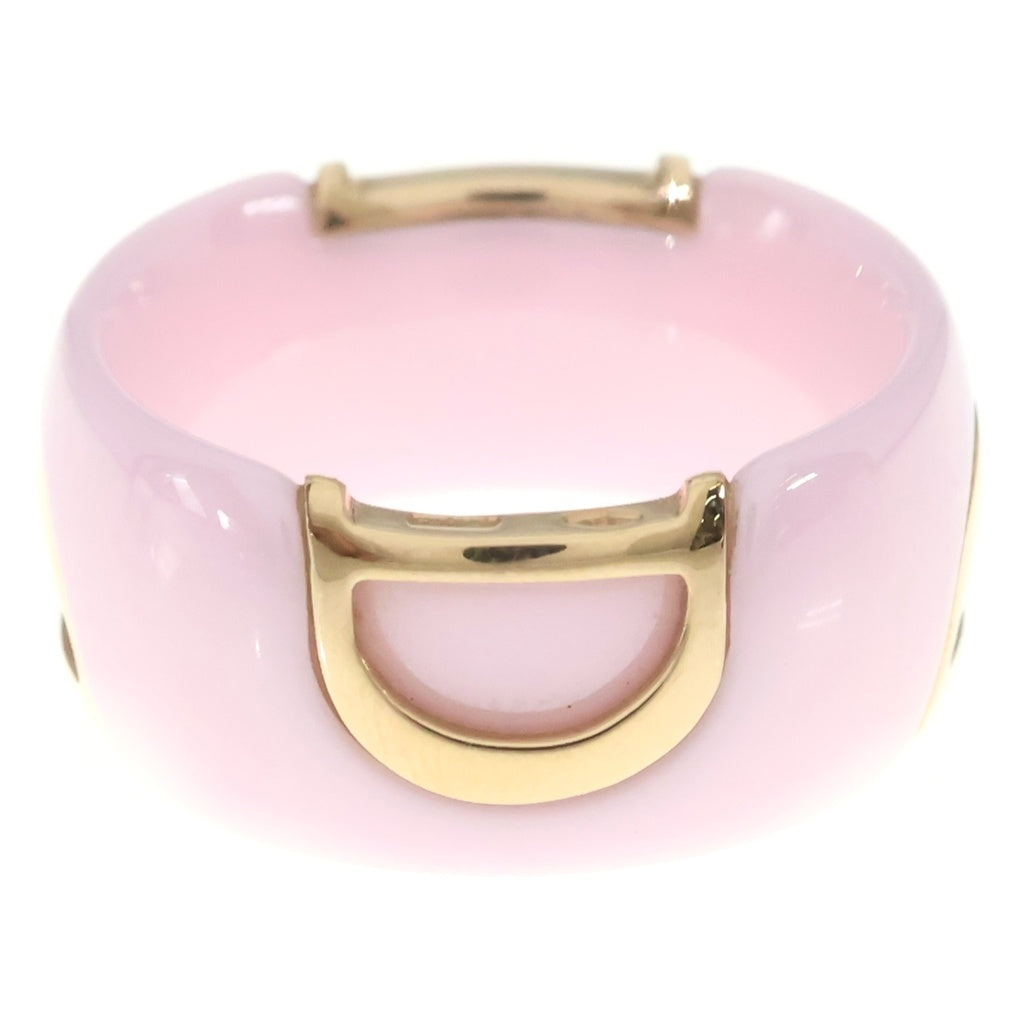 DAMIANI(ダミアーニ) D.アイコン ダイヤ リング ピンク×イエローゴールド Au750YG #12 レディース
