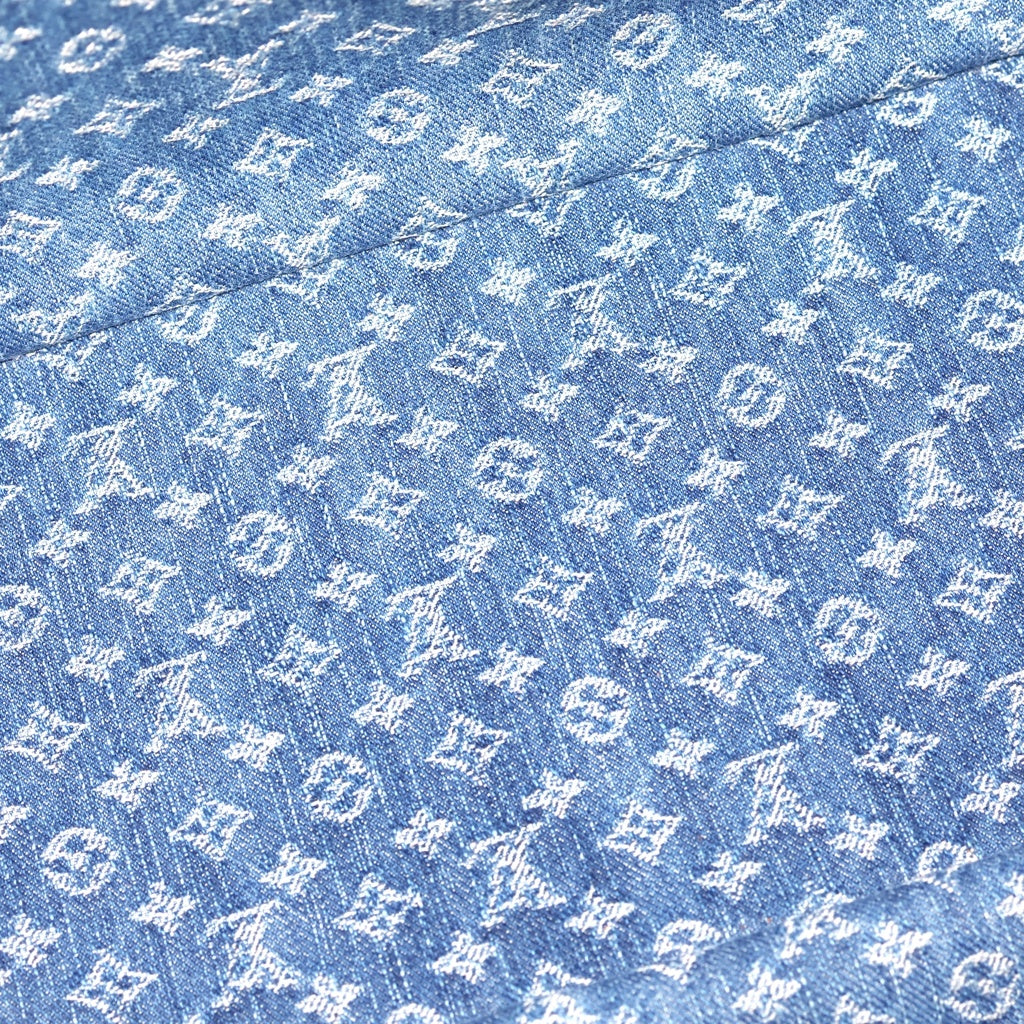 LOUIS VUITTON(ルイヴィトン) モノグラム デニム ネヴァーフルMM ハンド トートバッグ インディゴ M13192 RFID レディース