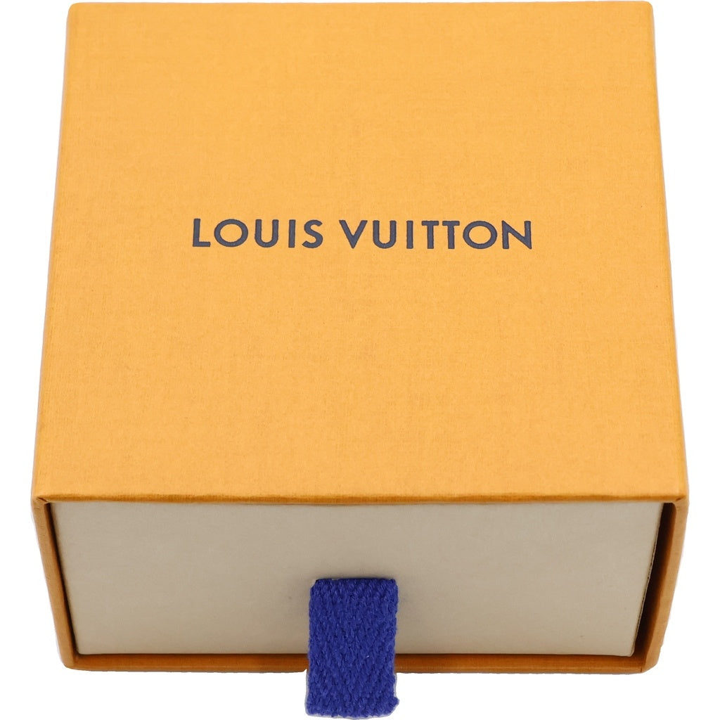 LOUIS VUITTON(ルイヴィトン) ×NIGO エテュイ・イヤホン モノグラム ストライプ ポーチ バッグチャーム ブラウン PVC GI0716 ゴールド金具 レディース