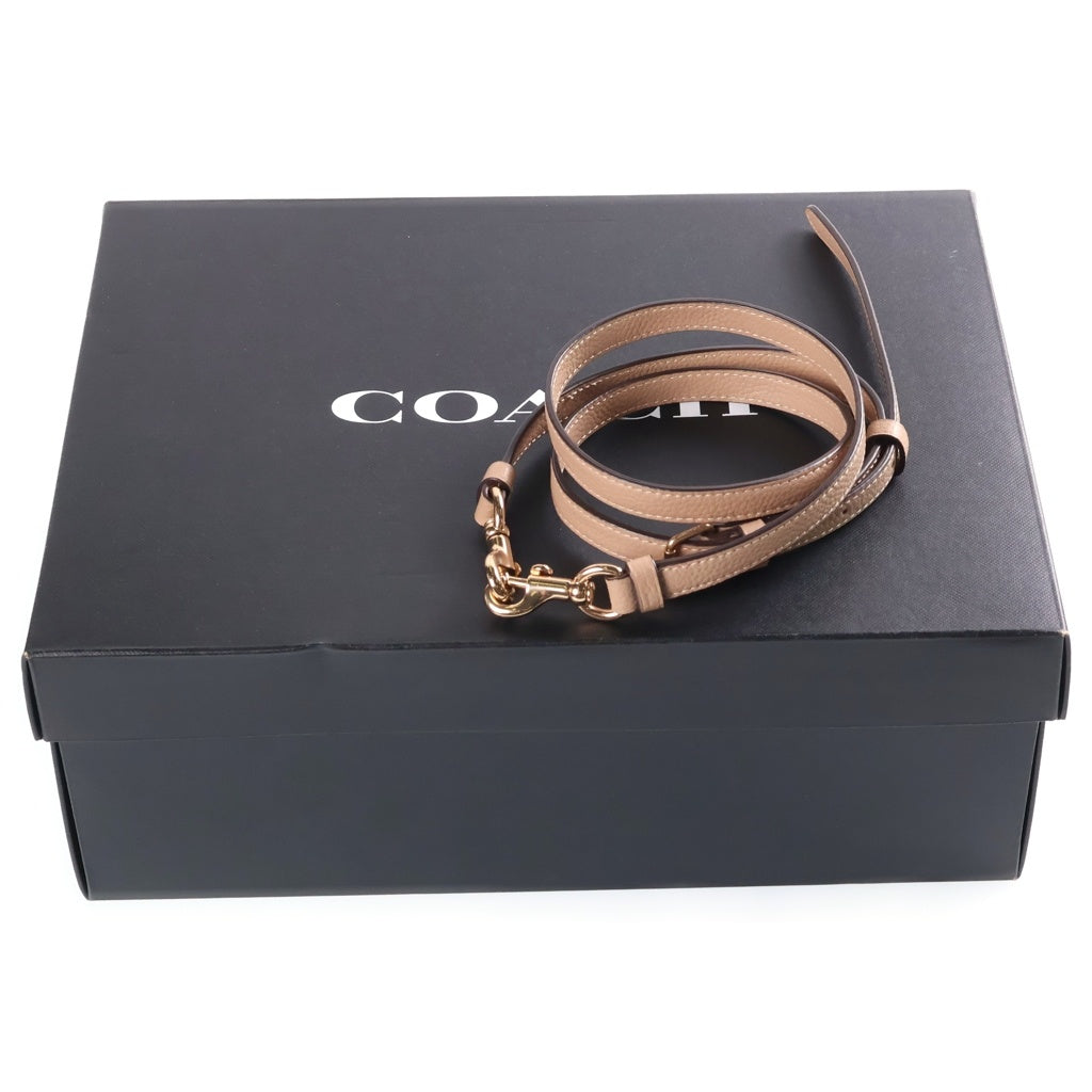 COACH(コーチ) モリー トート25 レザー 2WAY ハンド ショルダーバッグ ベージュ C4084 レディース