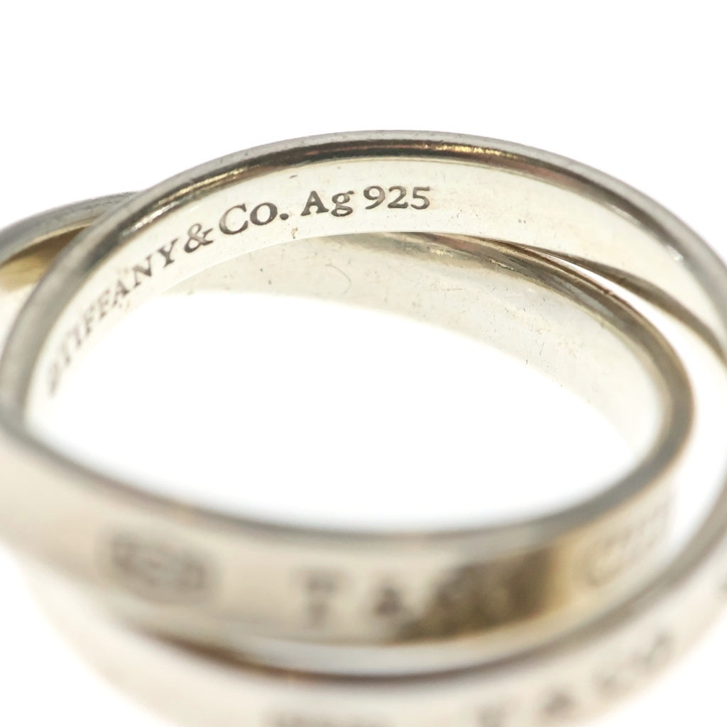 TIFFANY & Co.(ティファニー) インターロッキング サークル リング シルバー #15 レディース