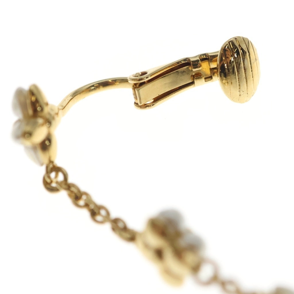 LOUIS VUITTON(ルイヴィトン) モノグラム フローラグラム ピアス イヤーカフ 片耳用 メタル ゴールド フェイクパール M01026 レディース
