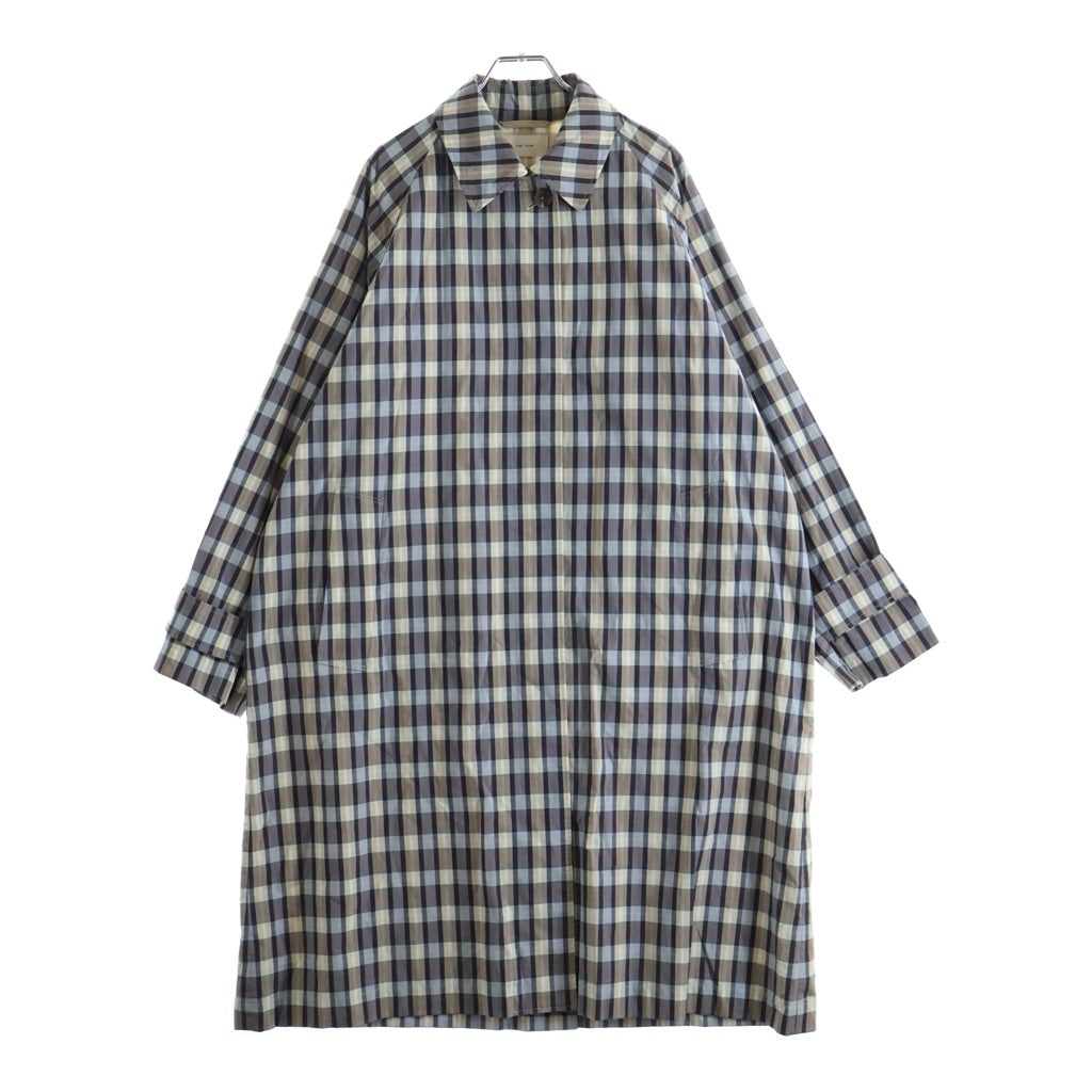 THE ROW(ザロウ) Tavishina coat カーコート ライトアウター チェック柄 マルチカラー #2 8767-W3791 レディース