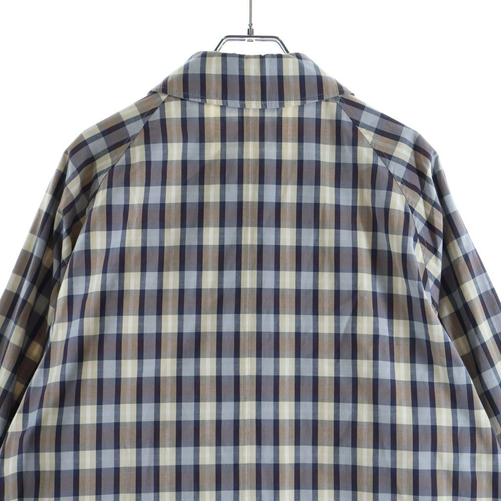 THE ROW(ザロウ) Tavishina coat カーコート ライトアウター チェック柄 マルチカラー #2 8767-W3791 レディース