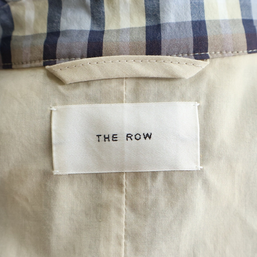 THE ROW(ザロウ) Tavishina coat カーコート ライトアウター チェック柄 マルチカラー #2 8767-W3791 レディース