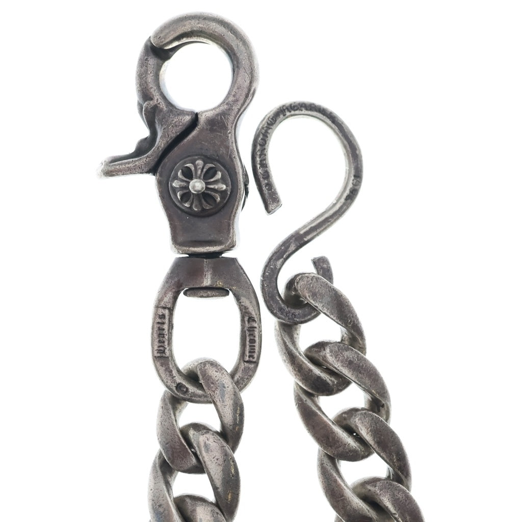 CHROME HEARTS(クロムハーツ) CLASSIC SHORT-S/ 1クリップショートクラシック ウォレットチェーン シルバー BCA067