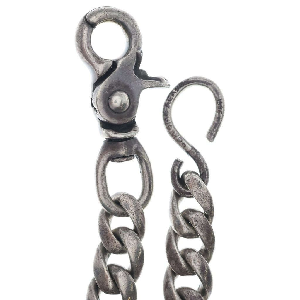 CHROME HEARTS(クロムハーツ) CLASSIC SHORT-S/ 1クリップショートクラシック ウォレットチェーン シルバー BCA067