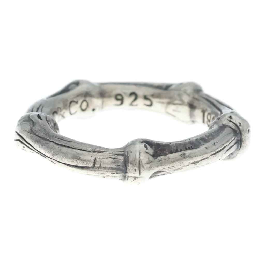 TIFFANY & Co.(ティファニー) バンブーリング シルバー SV925 #8 レディース