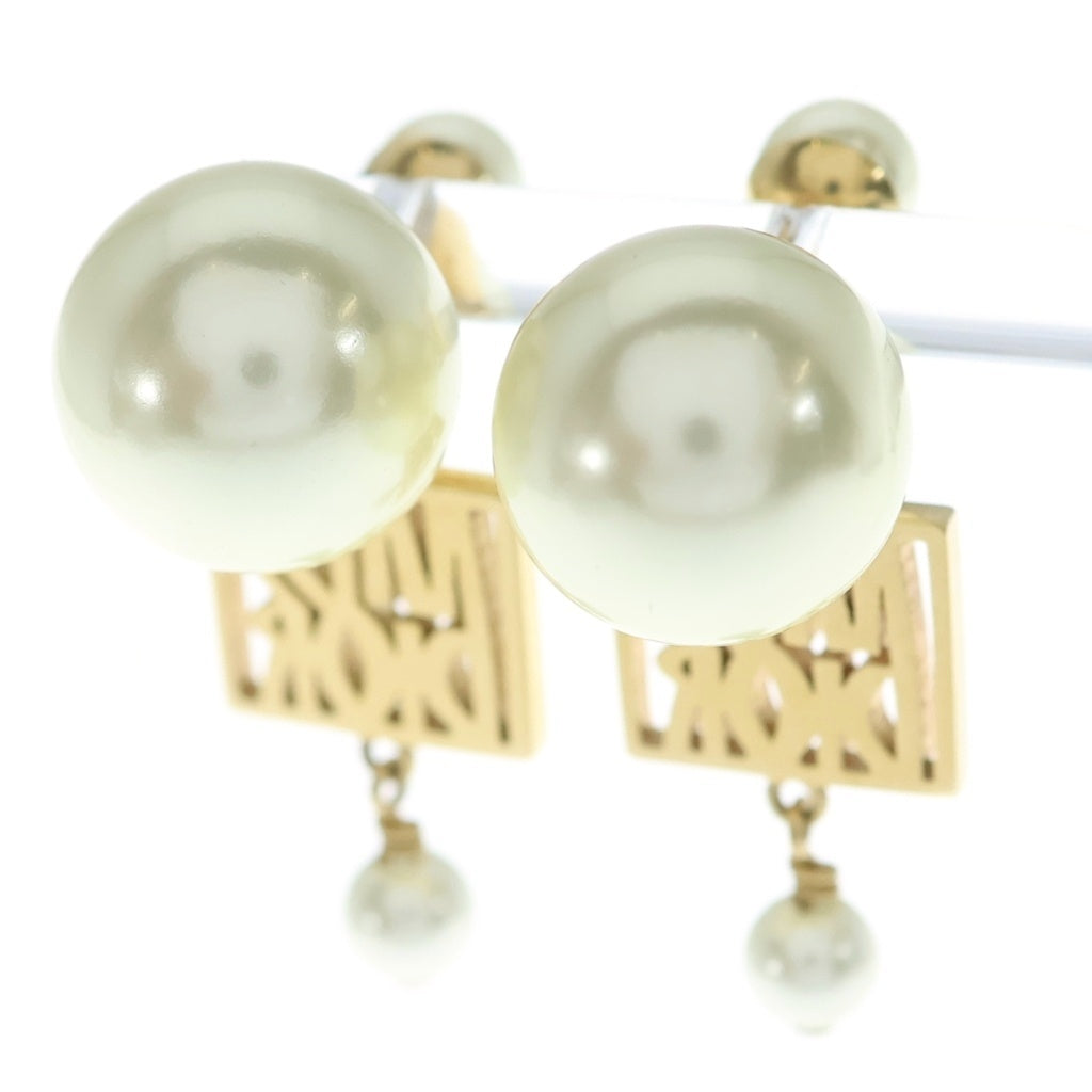 DIOR(ディオール) トライバル パール ピアス ゴールド レディース
