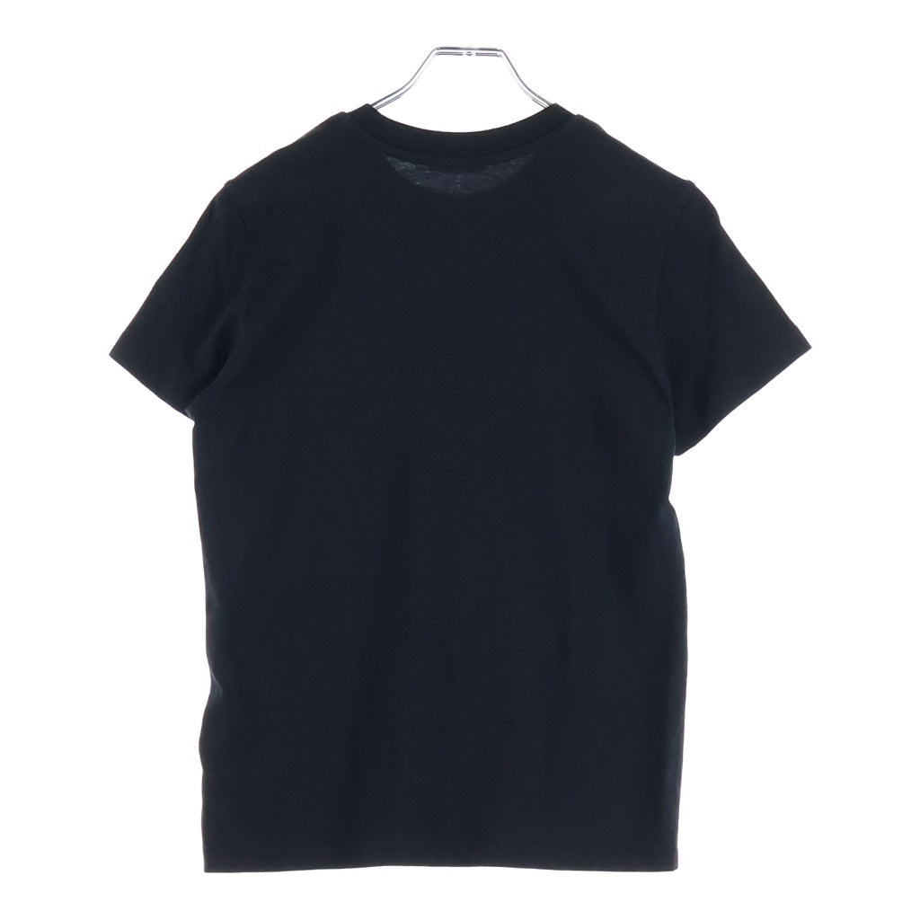 MONCLER(モンクレール) MAGLIA A MANICHE CORTE TEE マリアマニケコルケ ロゴプリント半袖Tシャツ カットソー ブラック レディース J20938C00016 829HP