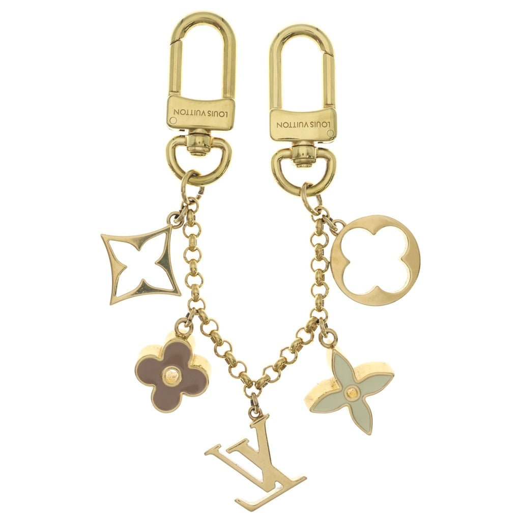 LOUIS VUITTON(ルイヴィトン) バッグ チャーム チェーン フルール ドゥ モノグラム ゴールド M01413 レディース