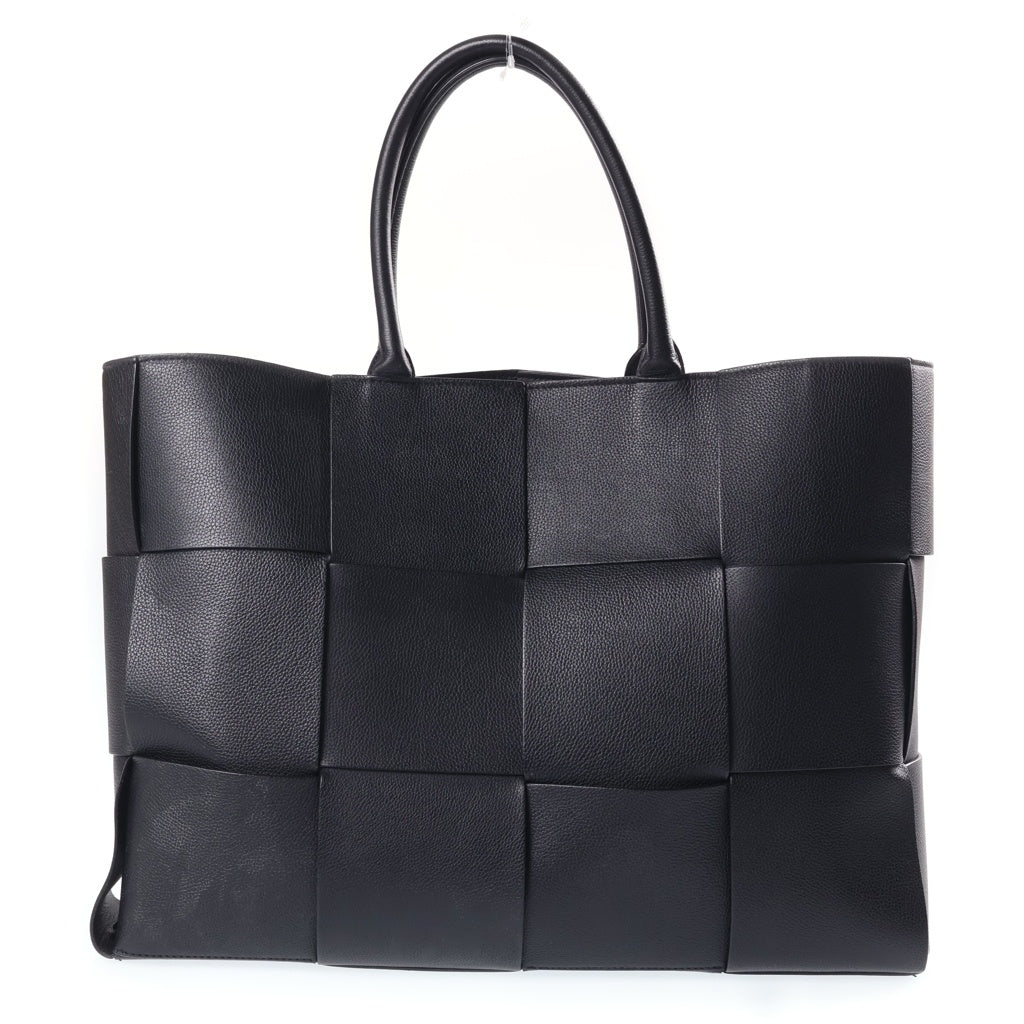 BOTTEGA VENETA(ボッテガヴェネタ) アルコトート トートバッグ ハンドバッグ ブラック レザー レディース
