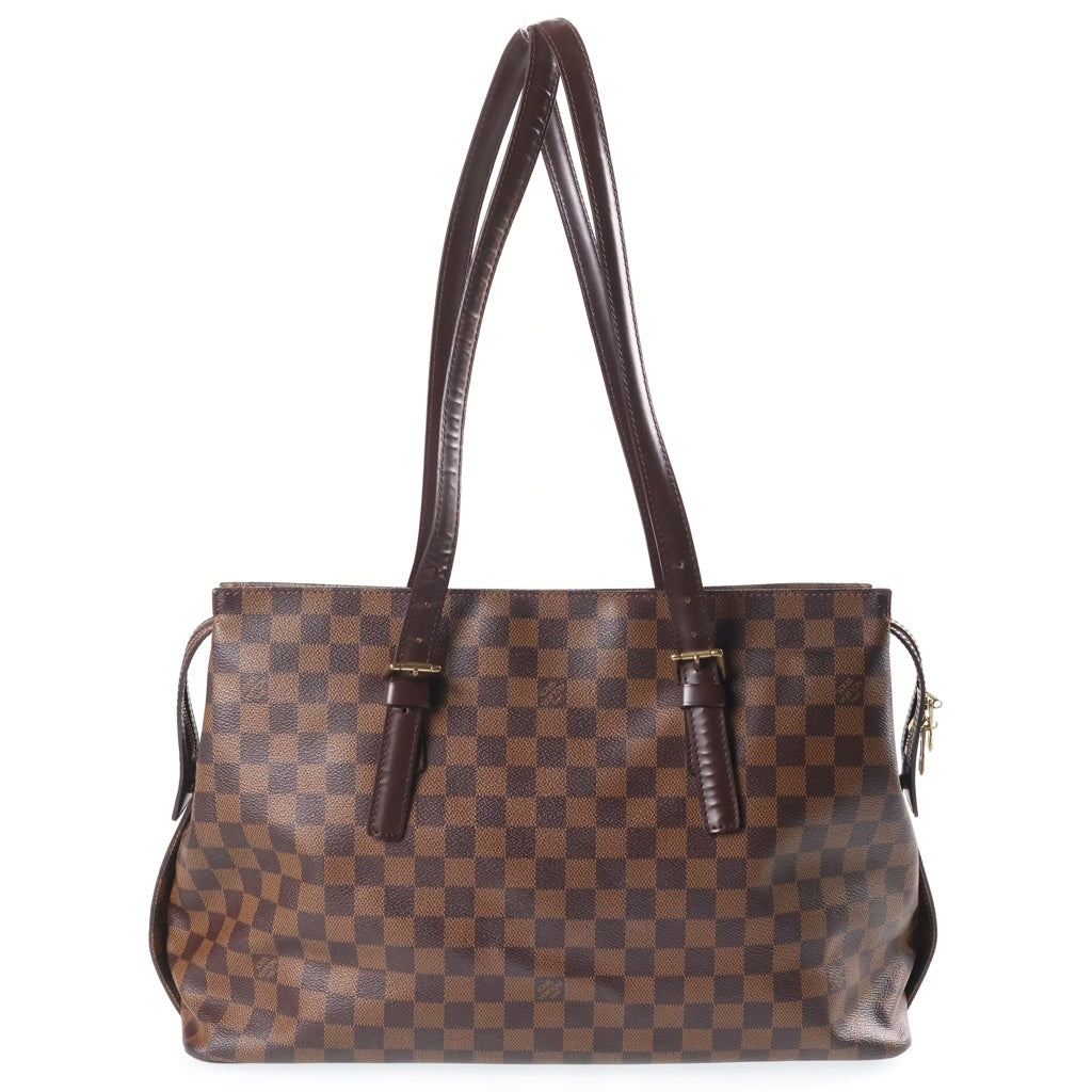 LOUIS VUITTON(ルイヴィトン) ダミエ チェルシー ハンドバッグ トートバッグ ブラウン PVC×レザー N51119 レディース