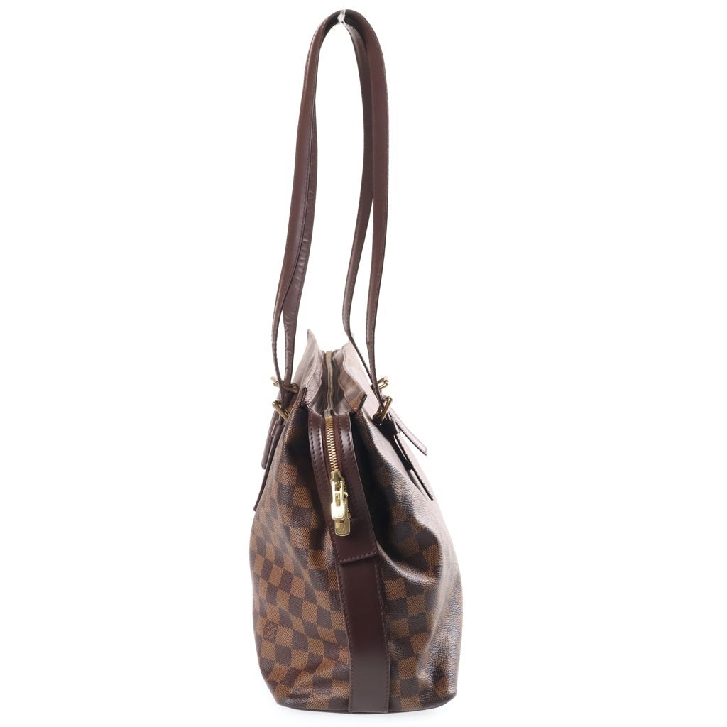 LOUIS VUITTON(ルイヴィトン) ダミエ チェルシー ハンドバッグ トートバッグ ブラウン PVC×レザー N51119 レディース