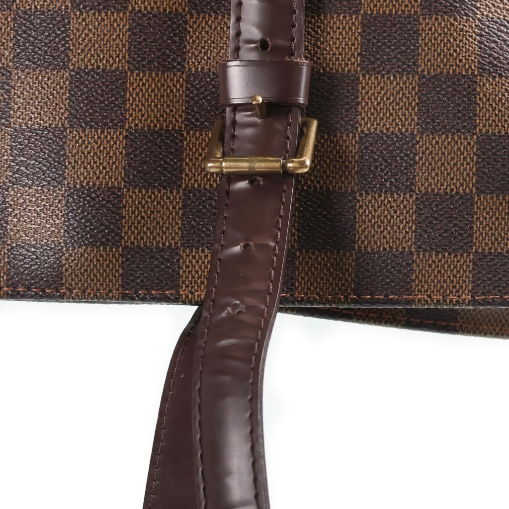 LOUIS VUITTON(ルイヴィトン) ダミエ チェルシー ハンドバッグ トートバッグ ブラウン PVC×レザー N51119 レディース