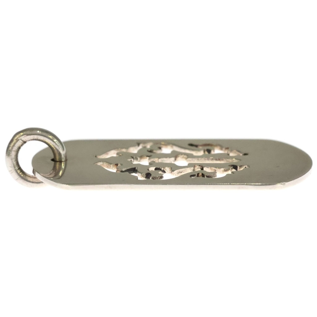 CHROME HEARTS(クロムハーツ) D TAG LRG DAGGER ヴァインダガーカットアウトドッグタグ ラージ ペンダントトップ シルバー BCA240