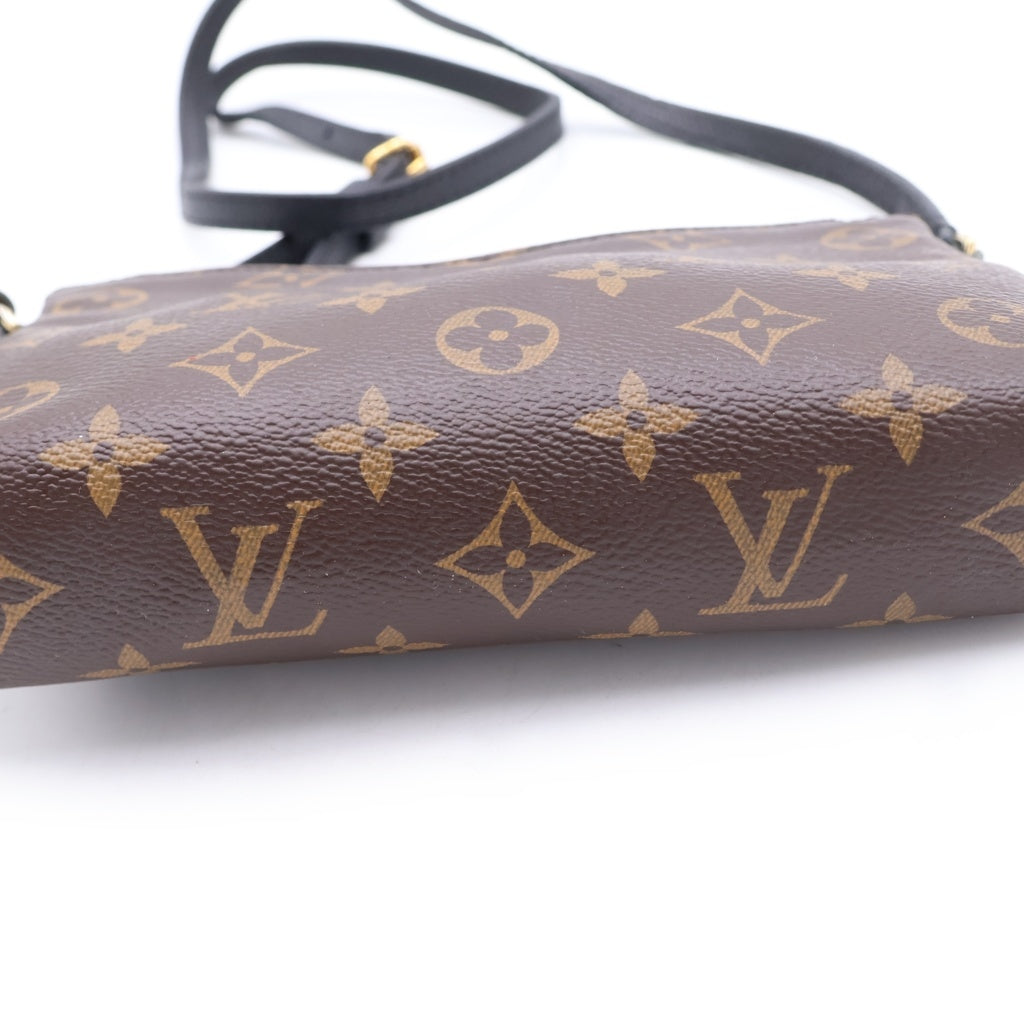 LOUIS VUITTON(ルイヴィトン) モノグラム パラスクラッチ ハンドバッグ ブラウン PVCレザー M41639 レディース
