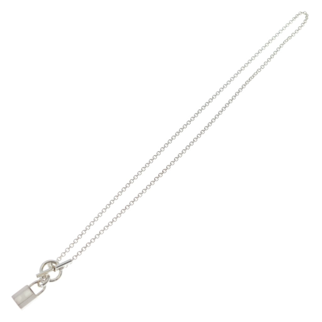 HERMES(エルメス) アミュレット カデナ ネックレス ペンダント チェーン シルバー