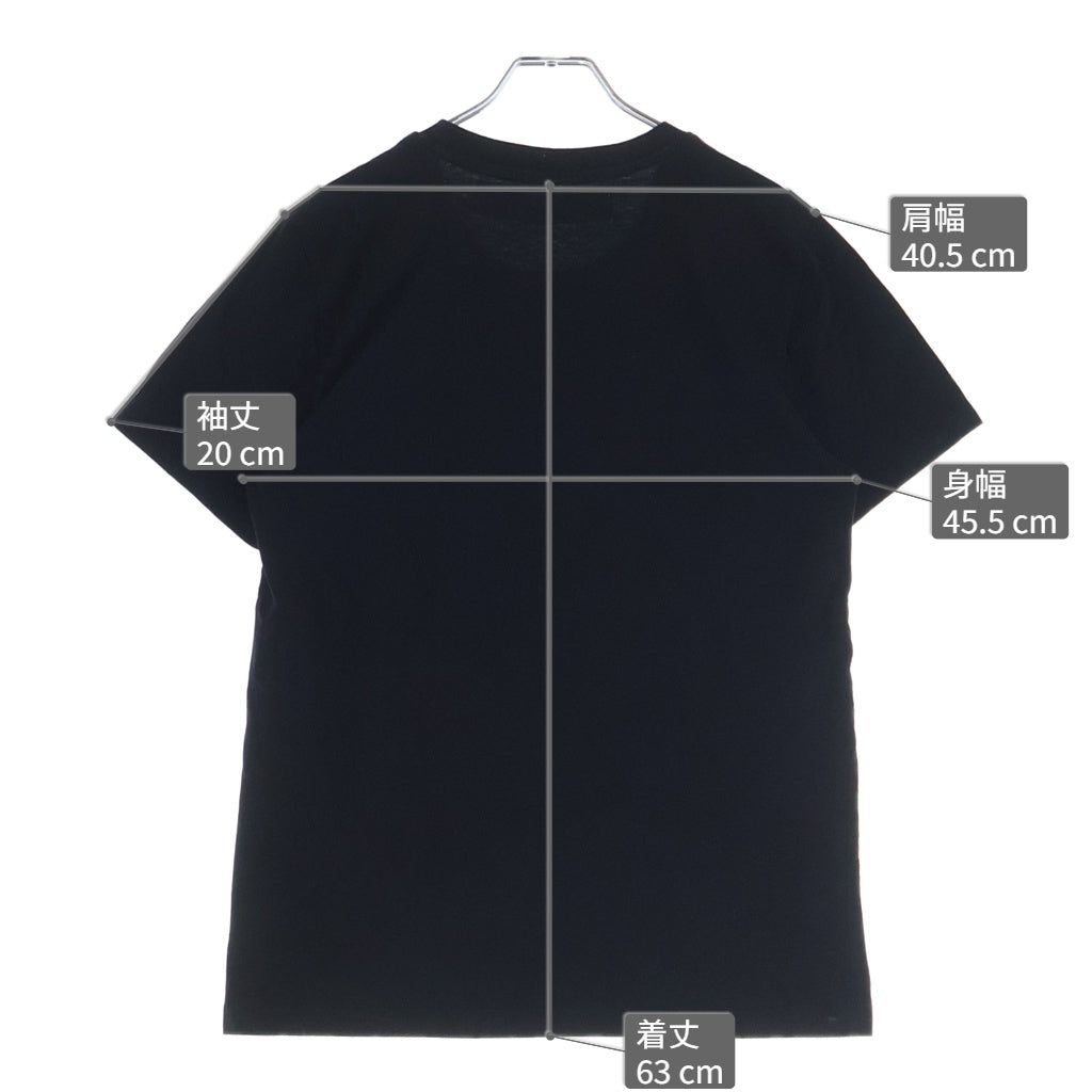 OFF-WHITE(オフホワイト) 19AW Face T-Shirt 半袖Tシャツ ブラック OWAA049E19B07062