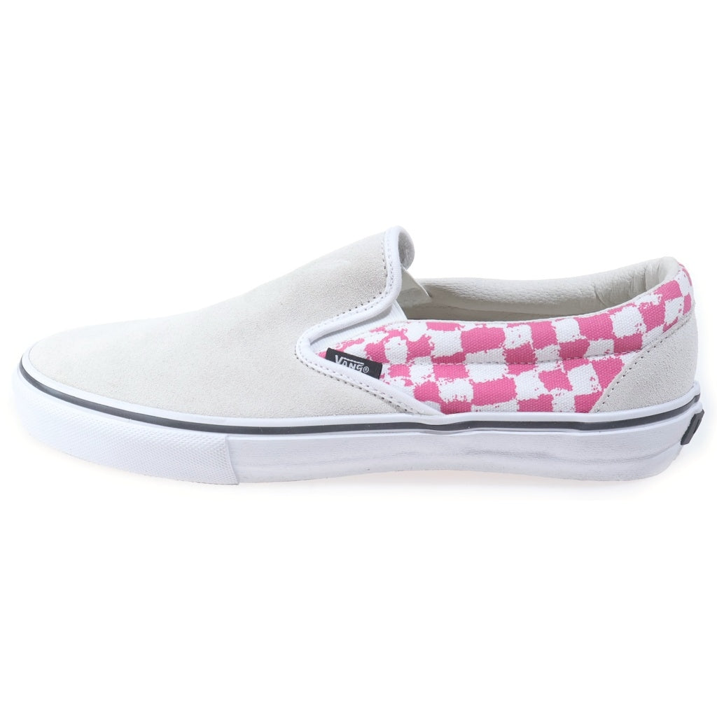 VANS(ヴァンズ) ×Harmony Korine Slip-On Pro Syndicate ハーモニー・コリンスリッポンプロシンジケートスエードローカットスニーカーUS10/28cm VN-OZKEFFY アッシュ