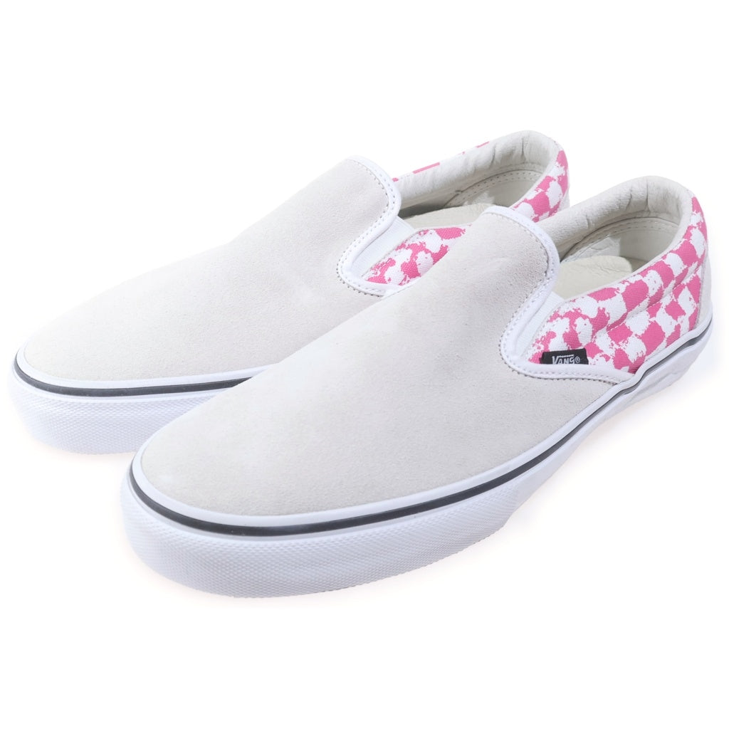 VANS(ヴァンズ) ×Harmony Korine Slip-On Pro Syndicate ハーモニー・コリンスリッポンプロシンジケートスエードローカットスニーカーUS10/28cm VN-OZKEFFY アッシュ