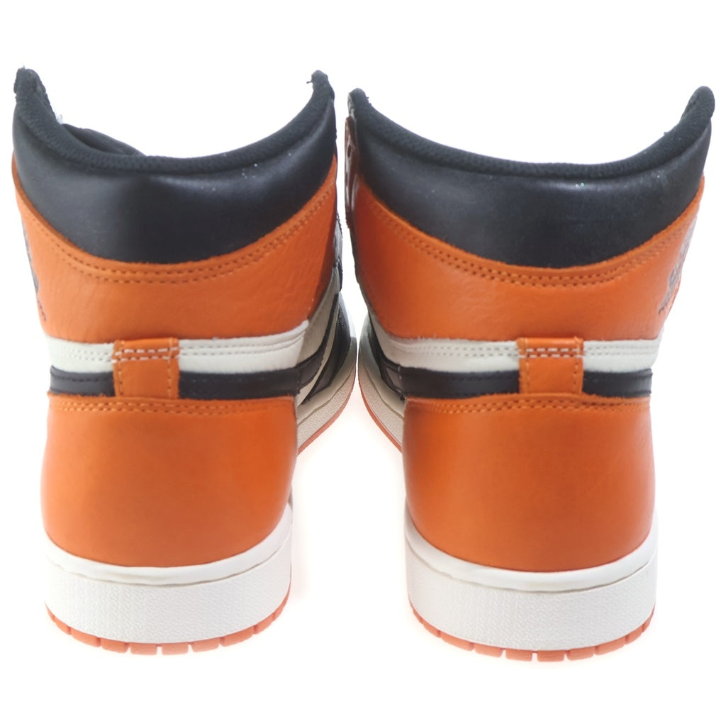 NIKE(ナイキ) 【観賞用 2015年】 AIR JORDAN 1 RETRO HIGH OG SHATTERD BACKBOARD エアジョーダン1 レトロ シャッタードバックボード ハイカットスニーカー US9/27cm 555088-005