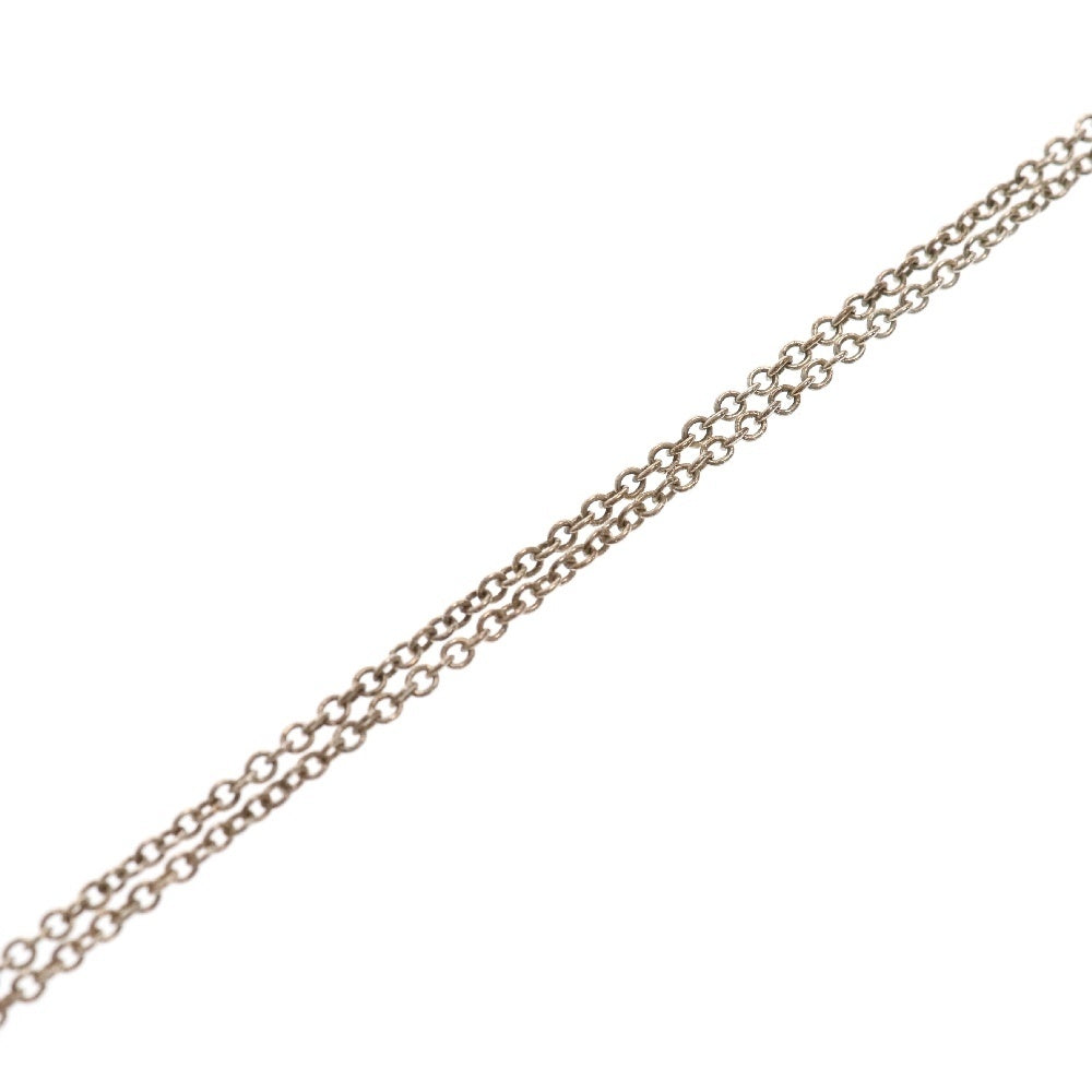 TIFFANY&Co(ティファニー) ダブルオープンハート ネックレス SV925×K18PG シルバー ピンクゴールド アクセサリー