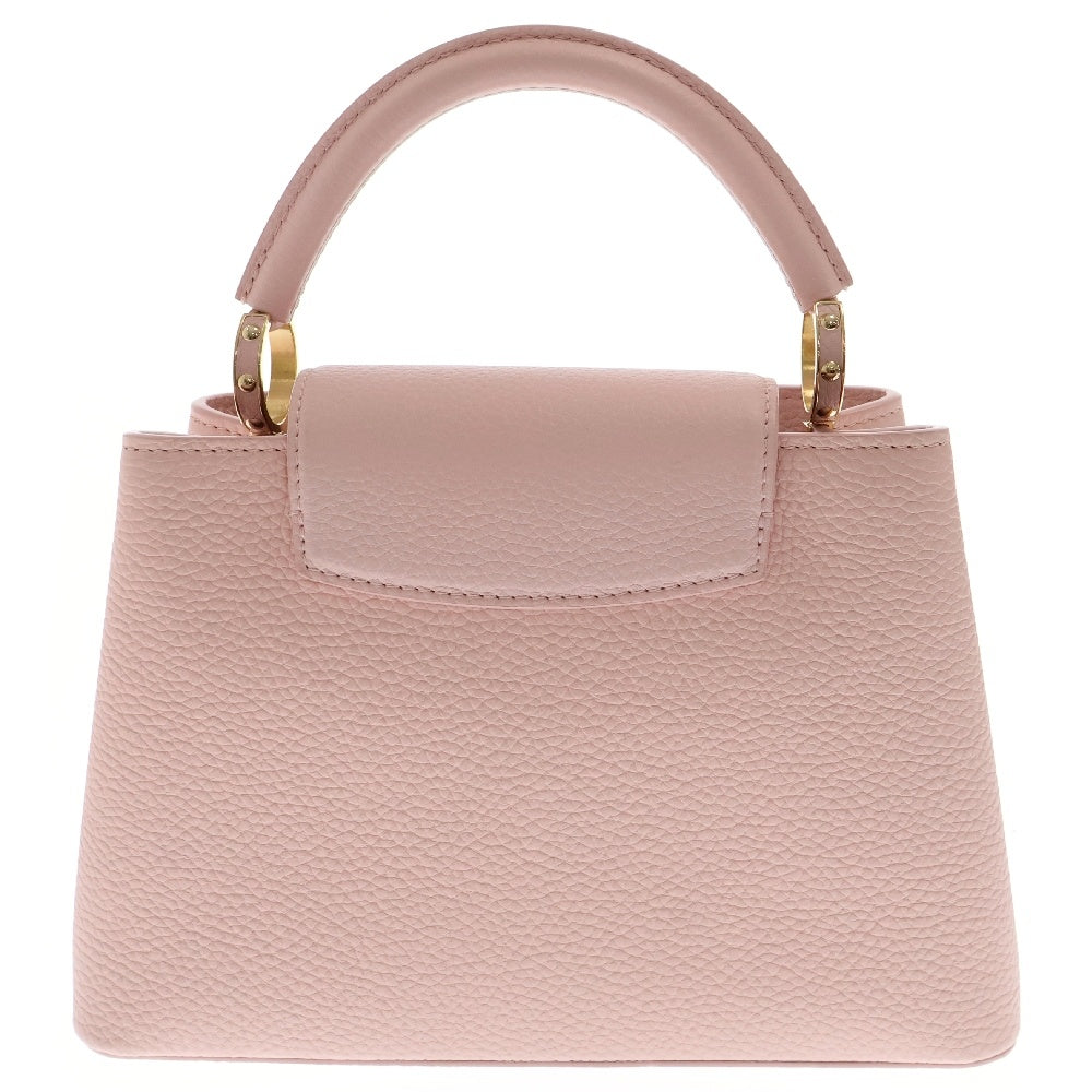 LOUIS VUITTON(ルイヴィトン) カプシーヌ BB レザー2WAYハンドバッグ ショルダーバッグ ピンク M22178