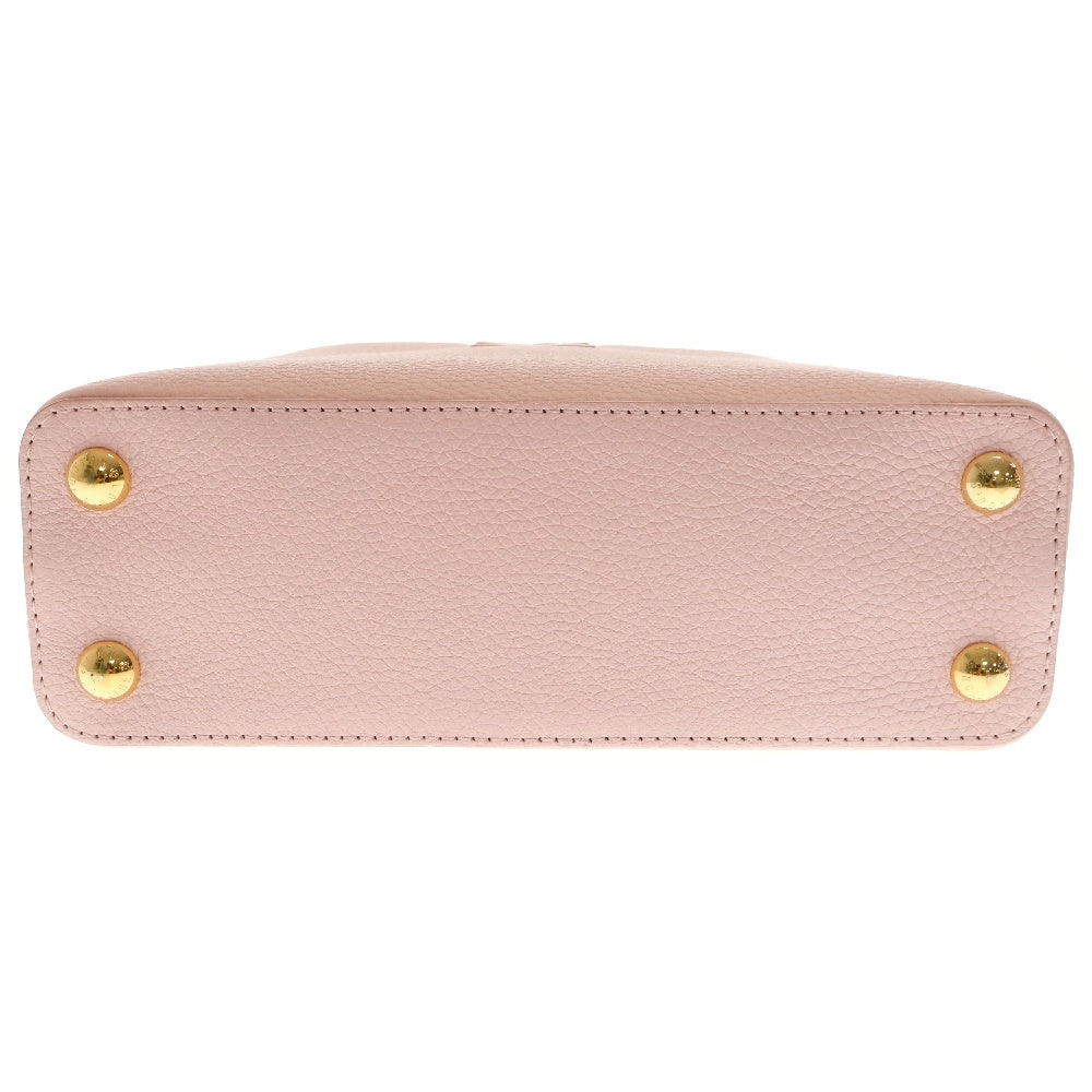 LOUIS VUITTON(ルイヴィトン) カプシーヌ BB レザー2WAYハンドバッグ ショルダーバッグ ピンク M22178