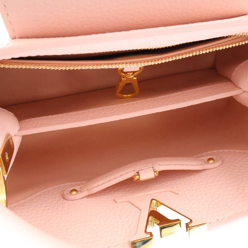 LOUIS VUITTON(ルイヴィトン) カプシーヌ BB レザー2WAYハンドバッグ ショルダーバッグ ピンク M22178