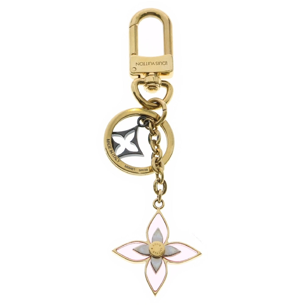 LOUIS VUITTON(ルイヴィトン) ポルトクレ ブルーミングフラワーBB ゴールド チャーム キーホルダー M68461