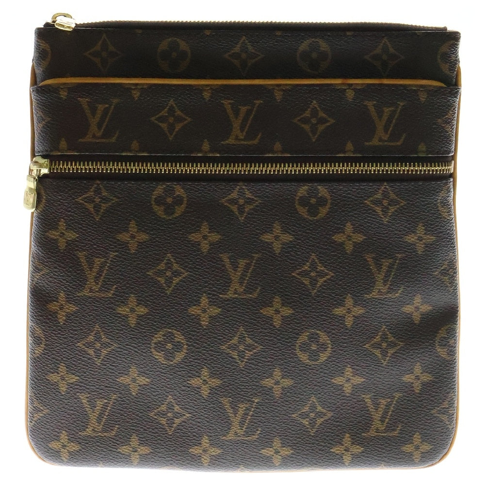 LOUIS VUITTON(ルイヴィトン) モノグラム ポシェット ヴァルミー ショルダーバッグ ブラウン ゴールド金具 M40524