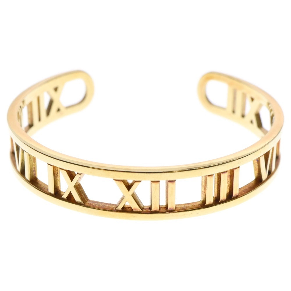 TIFFANY&Co(ティファニー) アトラス オープン バングル Au750 K18 YG イエローゴールド ブレスレット ジュエリー