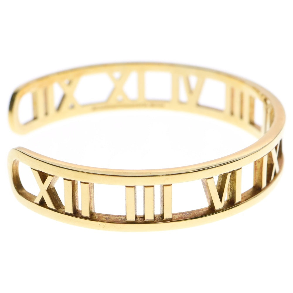 TIFFANY&Co(ティファニー) アトラス オープン バングル Au750 K18 YG イエローゴールド ブレスレット ジュエリー