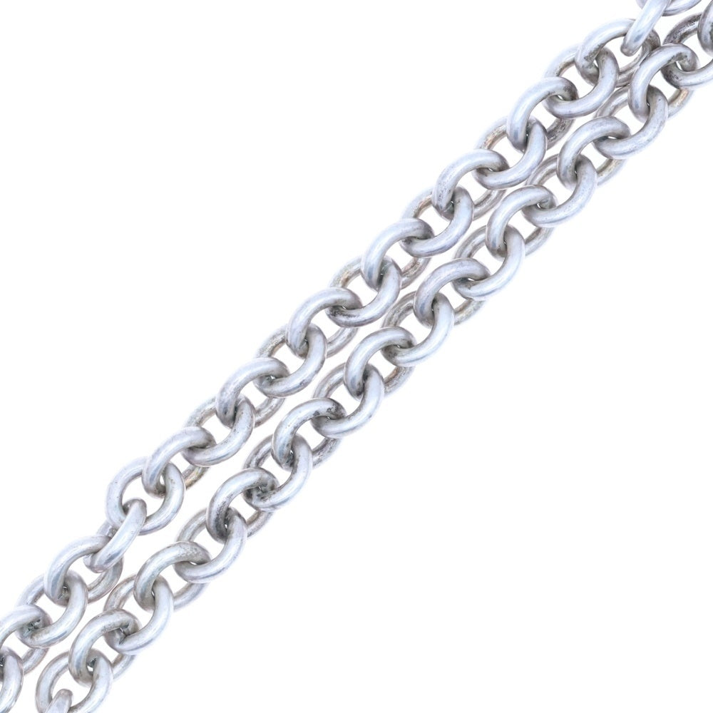 TIFFANY&Co(ティファニー) リターントゥ オーバルタグ チョーカー チェーンネックレス シルバー