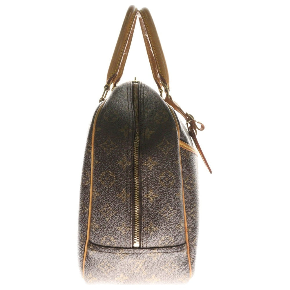 LOUIS VUITTON(ルイヴィトン) モノグラム ドーヴィル レザーハンドバッグ ブラウン M47270