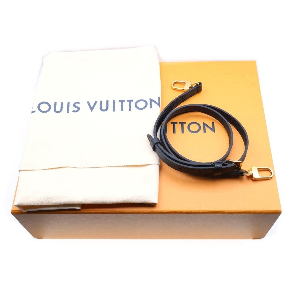 LOUIS VUITTON(ルイヴィトン) オンザゴーPM モノグラム・アンプラント 2WAY レザー ハンド ショルダーバッグ ノワール ゴールド金具 ブラック M45653 RFID