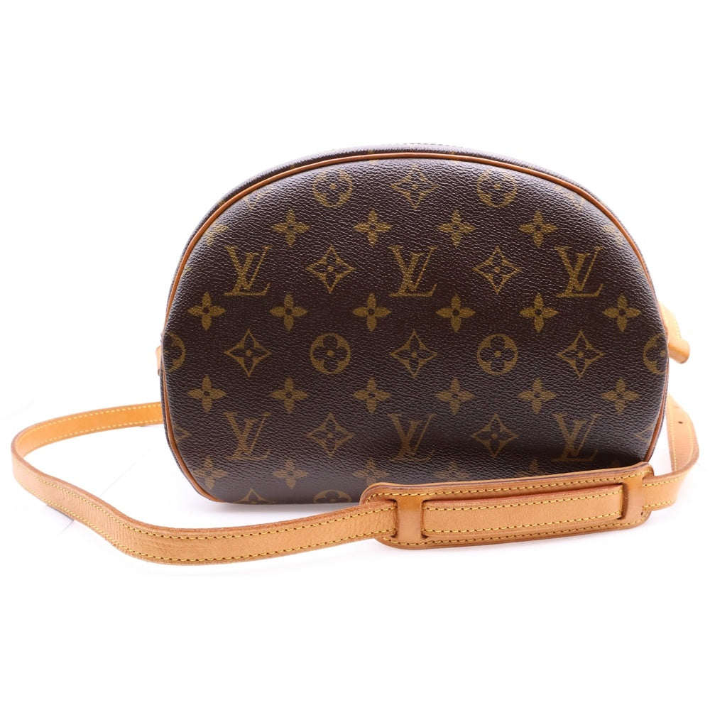 LOUIS VUITTON(ルイヴィトン) モノグラム ブロワ ショルダーバッグ ショルダーポシェット ブラウン ゴールド金具 レザー×PVC M51221