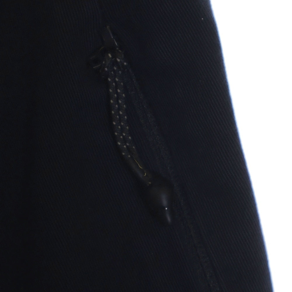 MONCLER(モンクレール) 22SS PANTALONE SPORTIVO ラバーワッペンロゴ マルチポケット ストレッチ コットン テーパード カーゴパンツ ブラック H10912A00003 54A1U