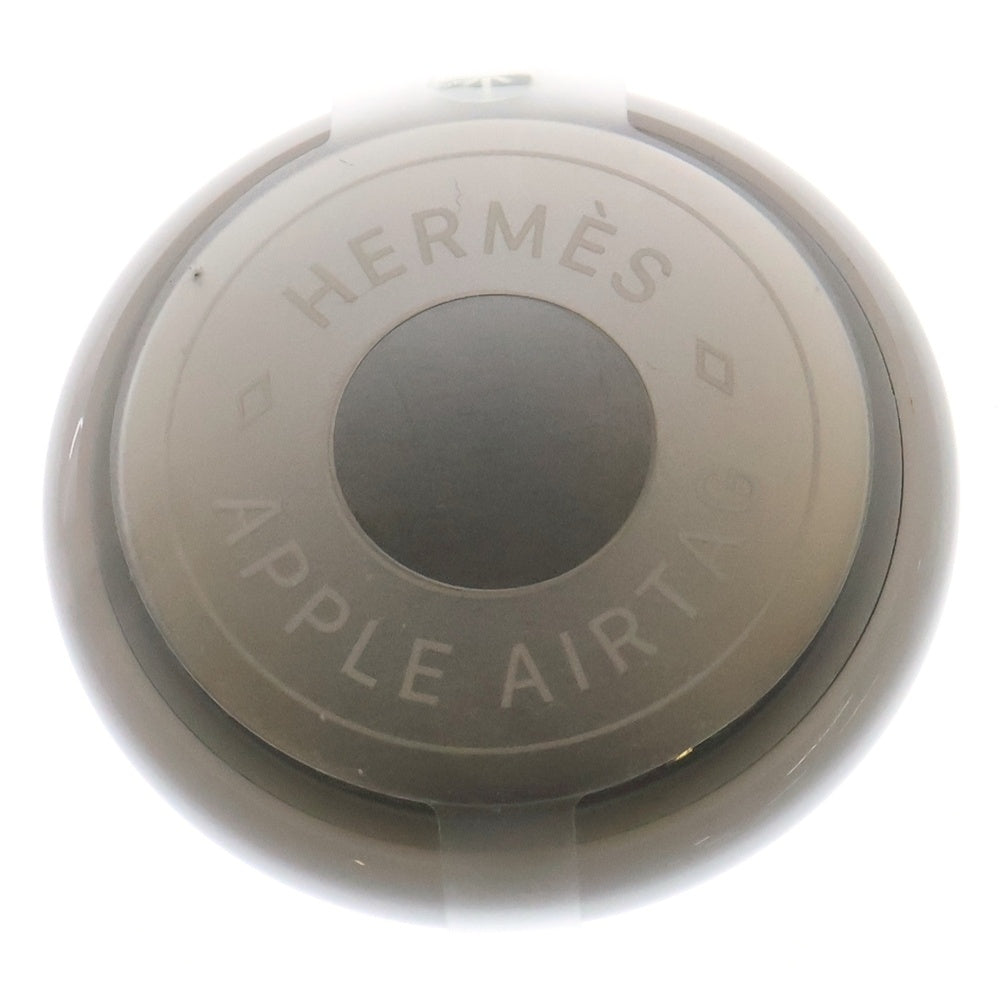 HERMES(エルメス) Apple AirTag エアタグ アップル ヴォースイフト バッグチャーム キーリング ゴールド ブラウン シルバー レザー 金具 Z刻印