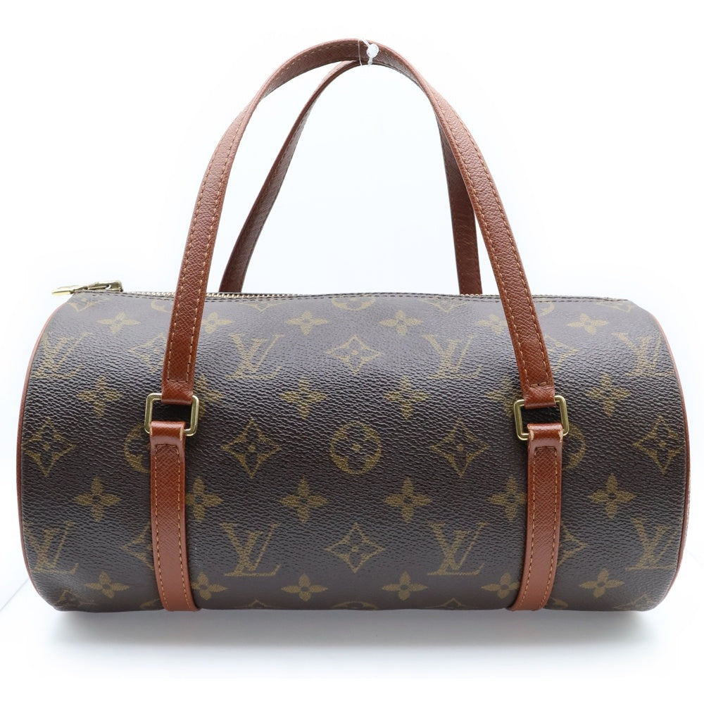 LOUIS VUITTON(ルイヴィトン) モノグラム パピヨン26 ハンドバッグ ミニバッグ ブラウン ゴールド金具 レザー×PVC M51366