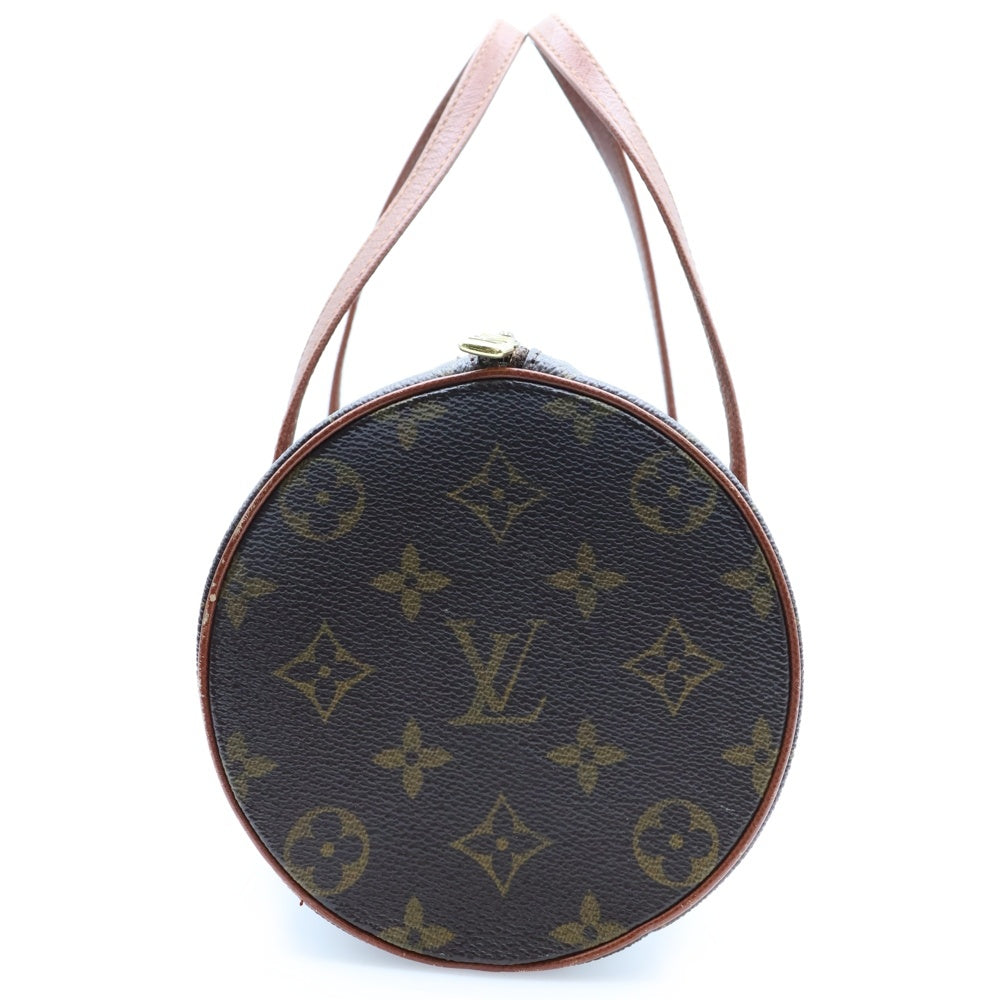 LOUIS VUITTON(ルイヴィトン) モノグラム パピヨン26 ハンドバッグ ミニバッグ ブラウン ゴールド金具 レザー×PVC M51366