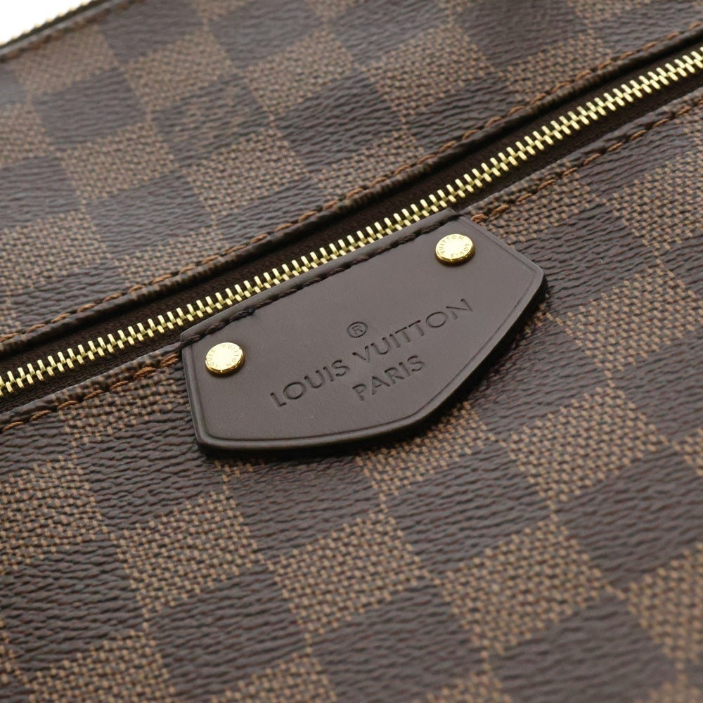 LOUIS VUITTON(ルイヴィトン) イエナPM ダミエ エベヌ PVC レザー ハンドバッグ ゴールド金具 ブラウン N41012 RFID