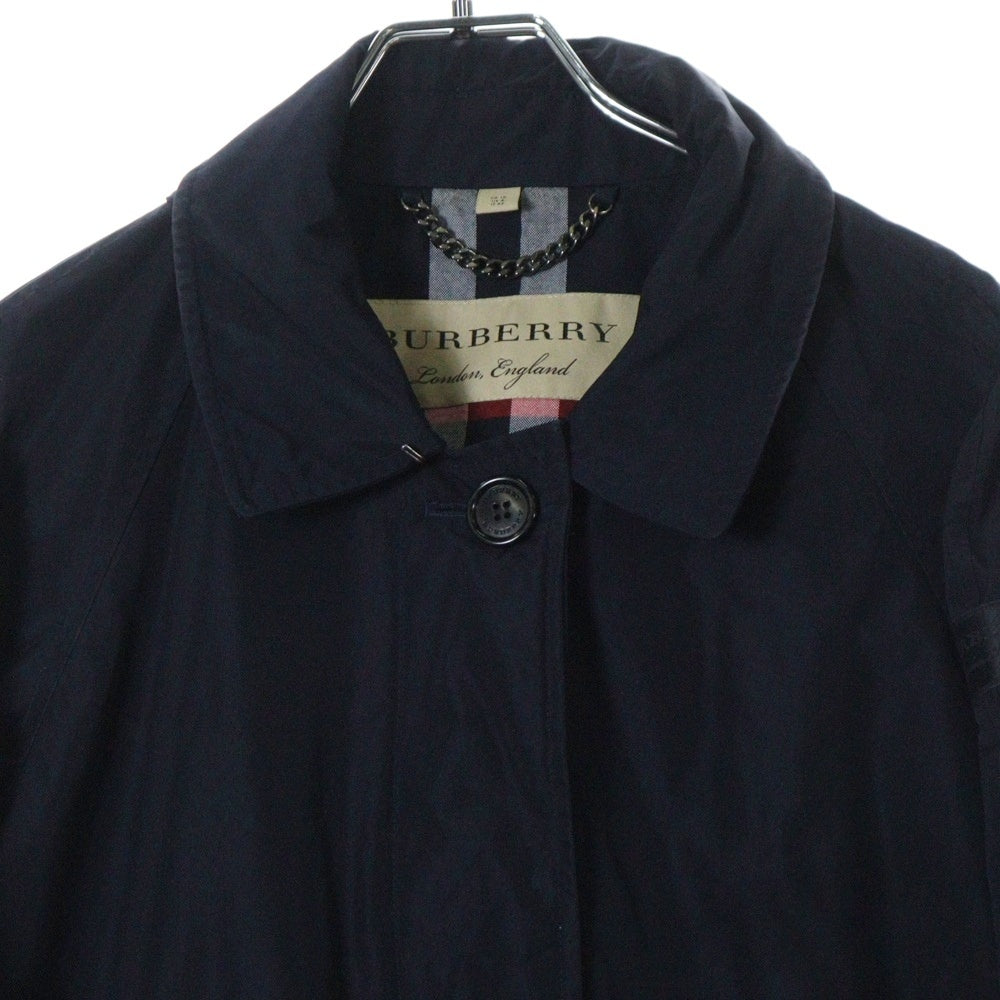 希少　Burberry フーデットコート　ロゴ刺繍裏地　ノバチェック　ギャザー BURBERRY(バーバリー) 8017283 TBロゴ刺繍チェックキャップ