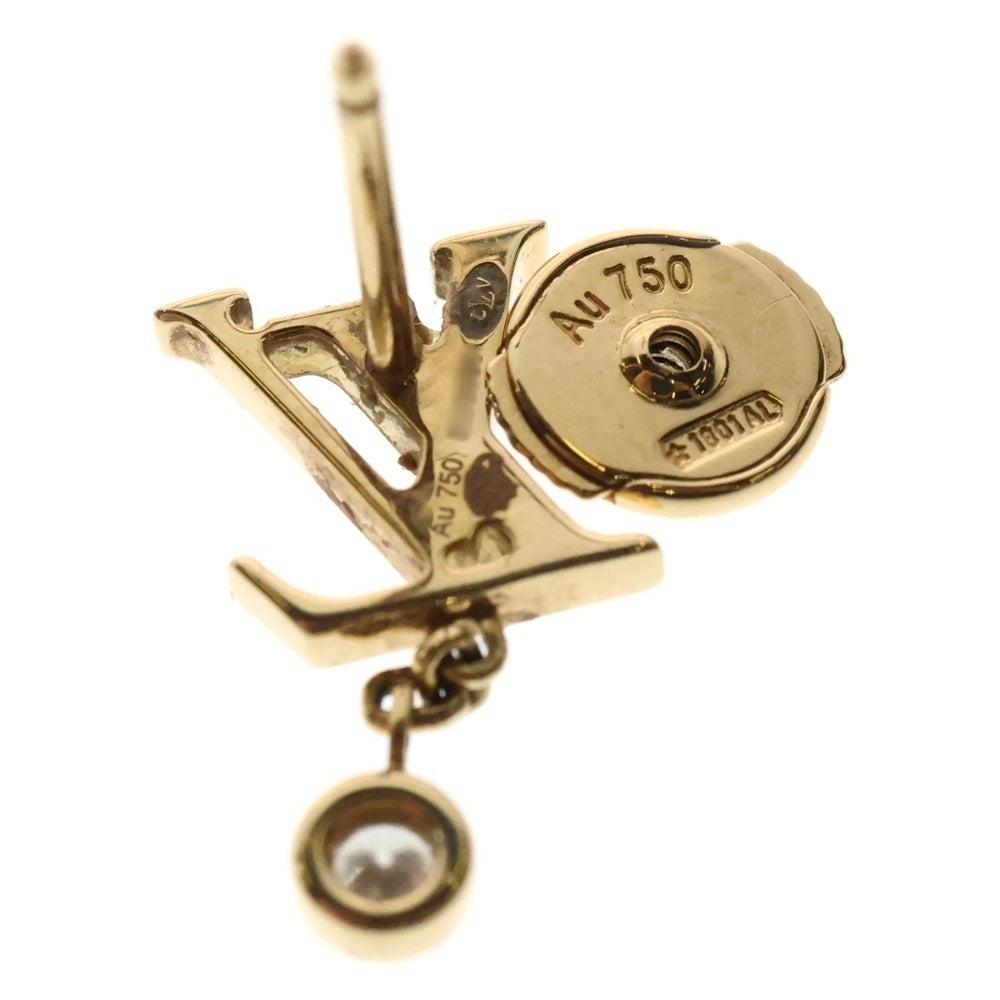 LOUIS VUITTON(ルイヴィトン) ピュス イディール ブロッサム LV ダイヤモンド ピアス イエローゴールド 750YG Q96549 ジュエリー アクセサリー